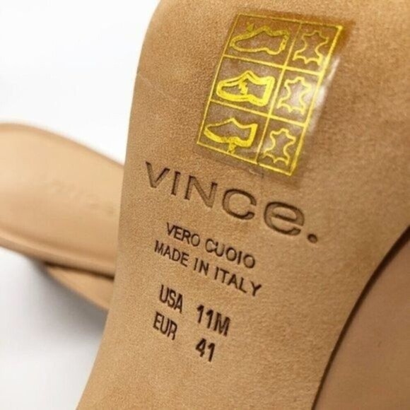 VINCE Hanna Nude High-Heel Sandals  - Picture 6 of 8